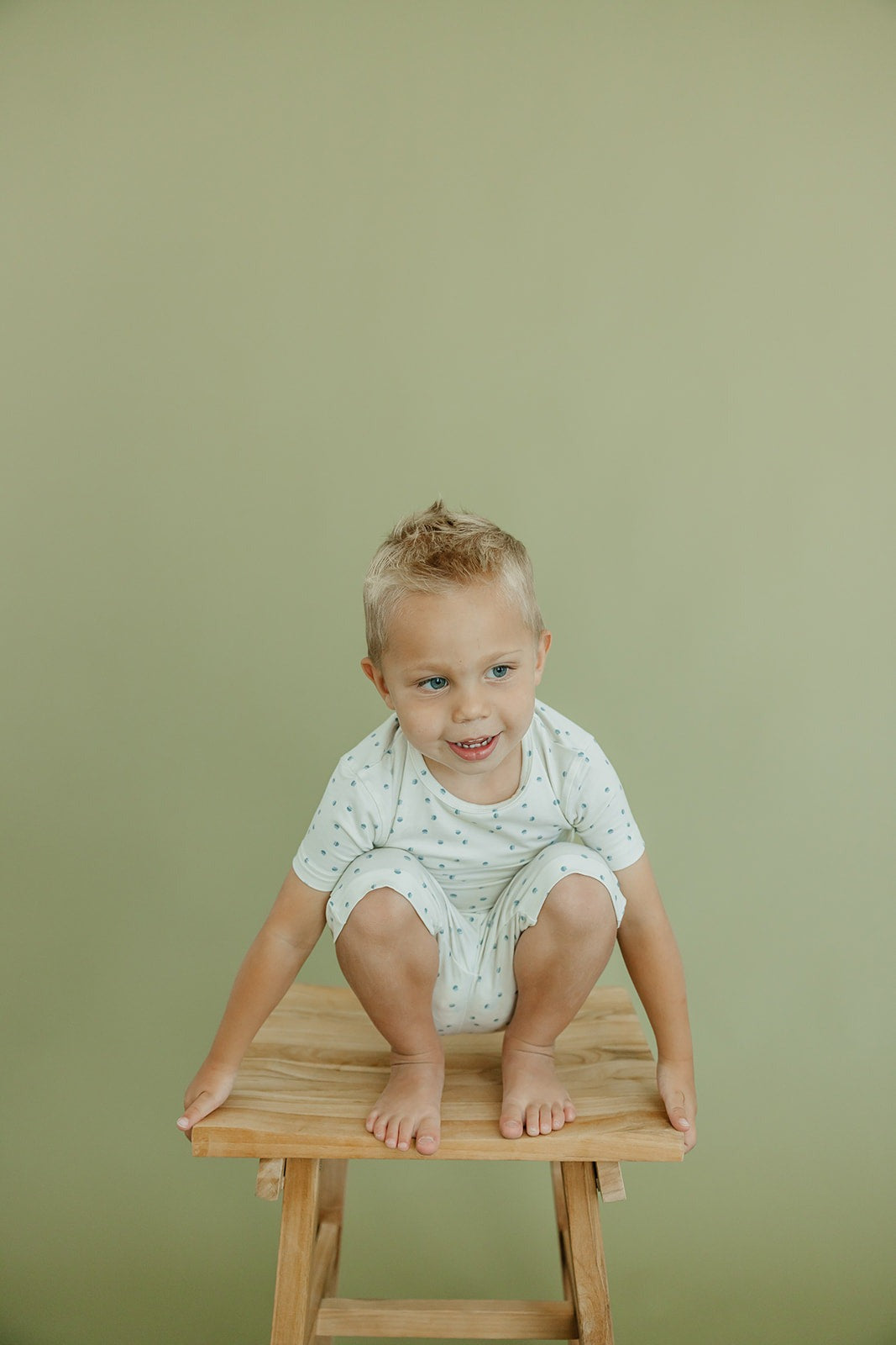 2pc Short Sleeve Pajama Set - Haze