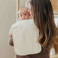 3 Pack Premium Burp Cloths - Cru