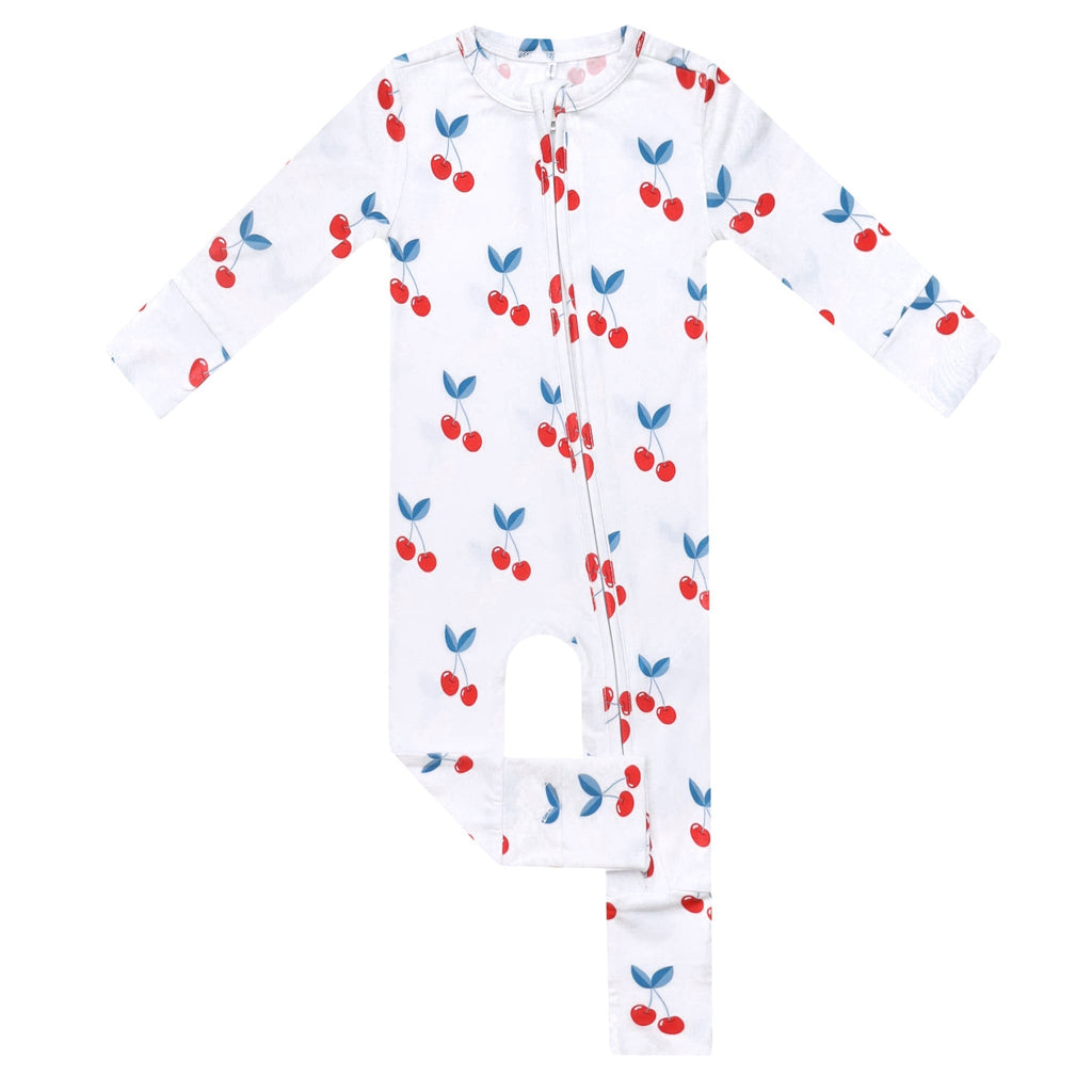 Bamboo Convertible Zip-Up Footie Pajama - Talia