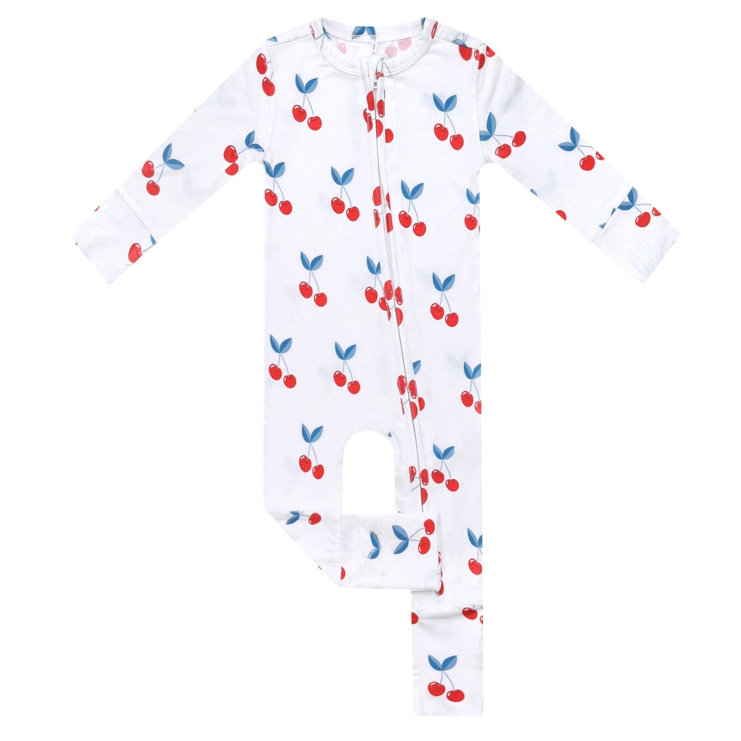 Bamboo Convertible Zip-Up Footie Pajama - Talia