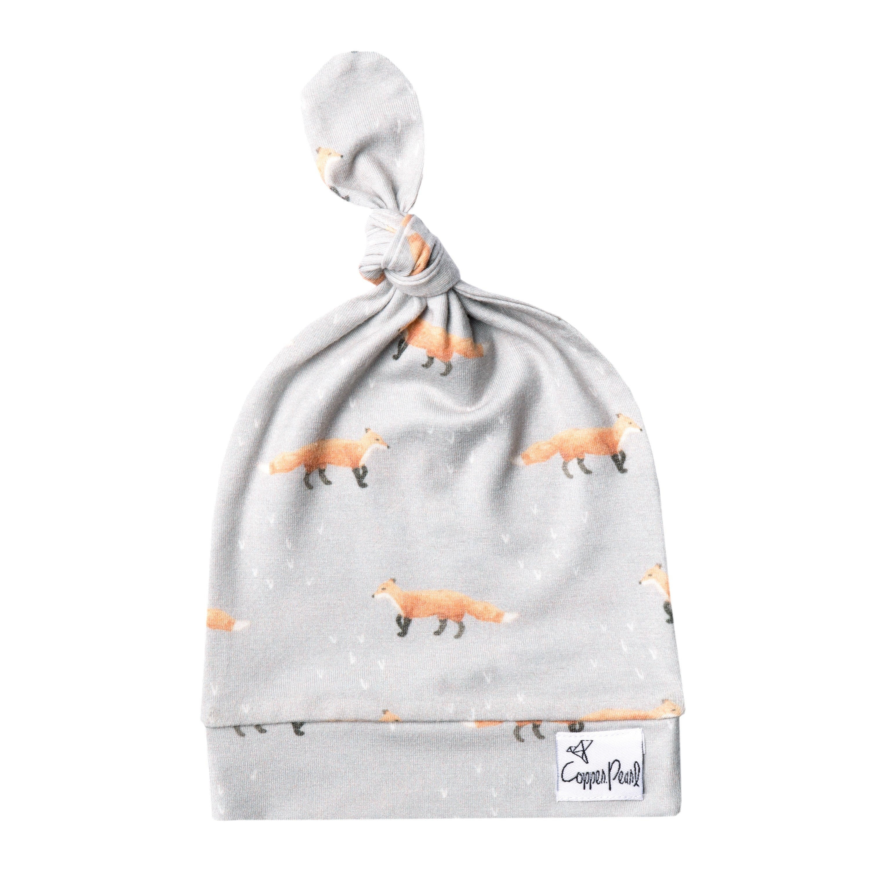 Top Knot Hat - Copper