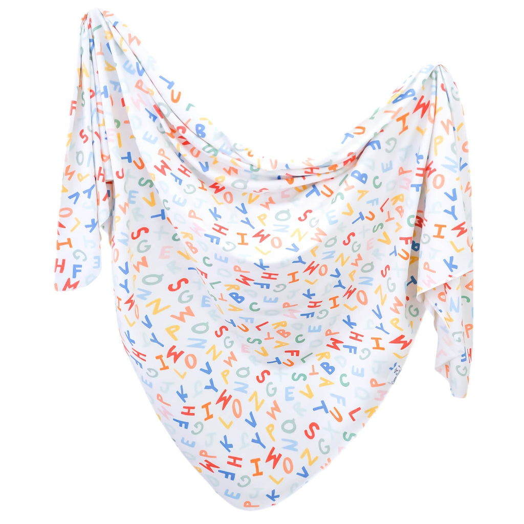 Knit Swaddle Blanket - Webster