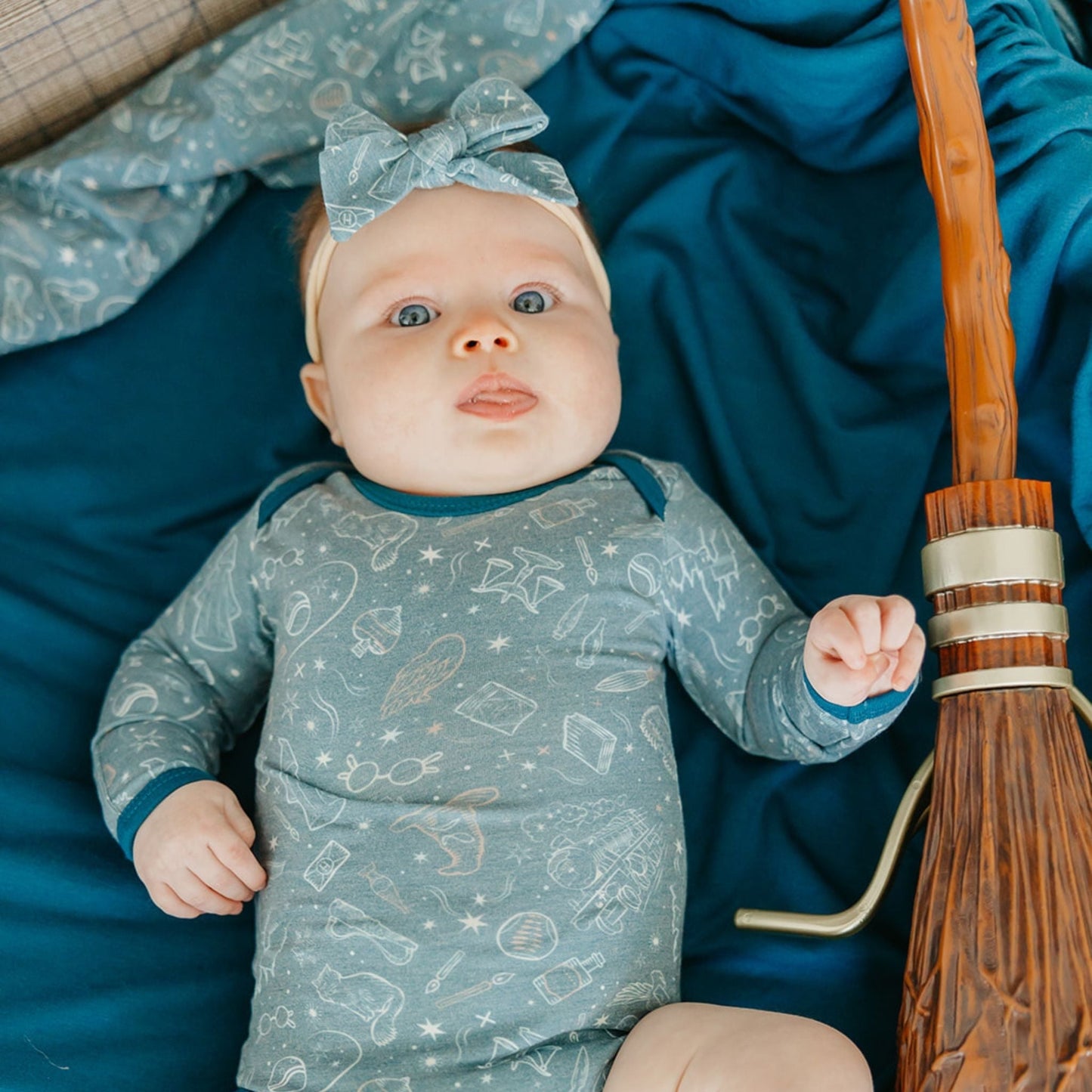 Classic Baby Bow - Hogwarts