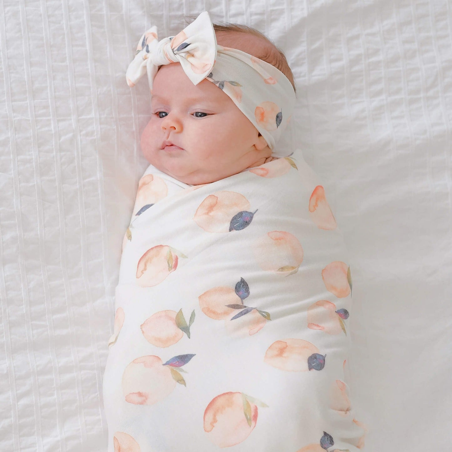 Knit Swaddle Blanket - Caroline