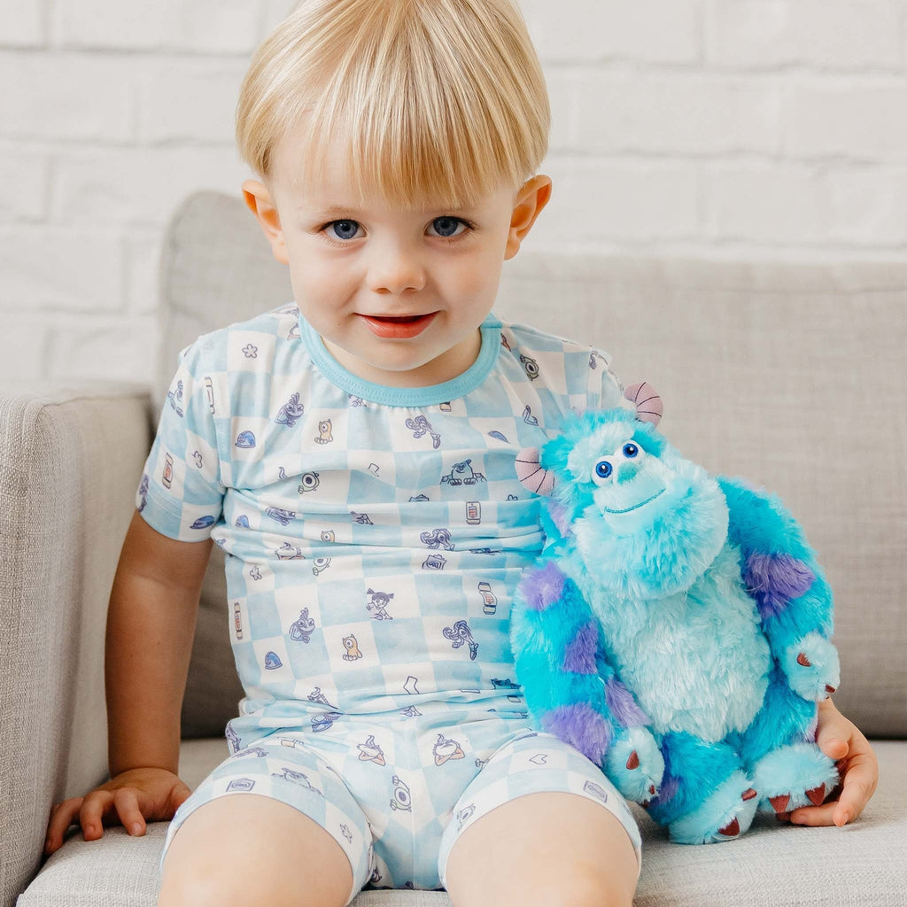 2pc Short Sleeve Pajama Set - Monsters, Inc. Medley