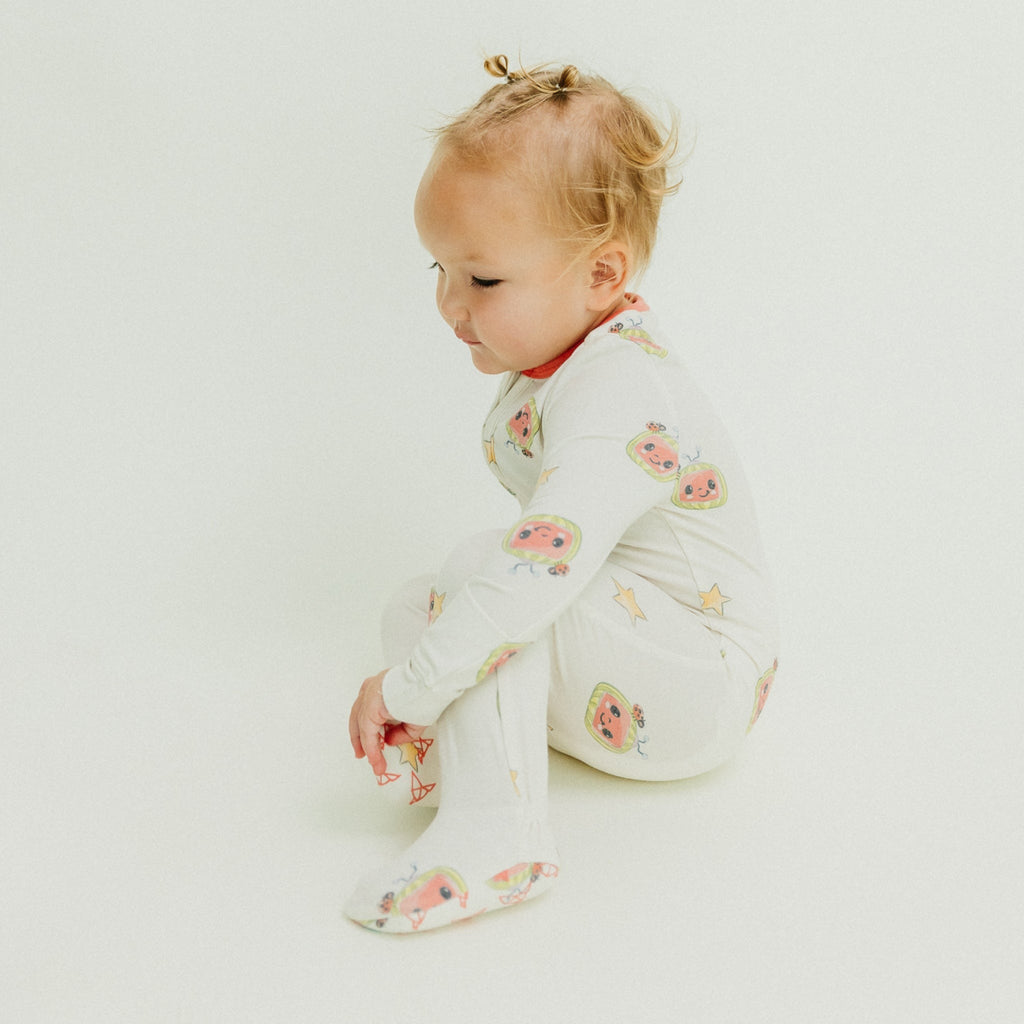 Zip-Up Footie Pajama - CoComelon