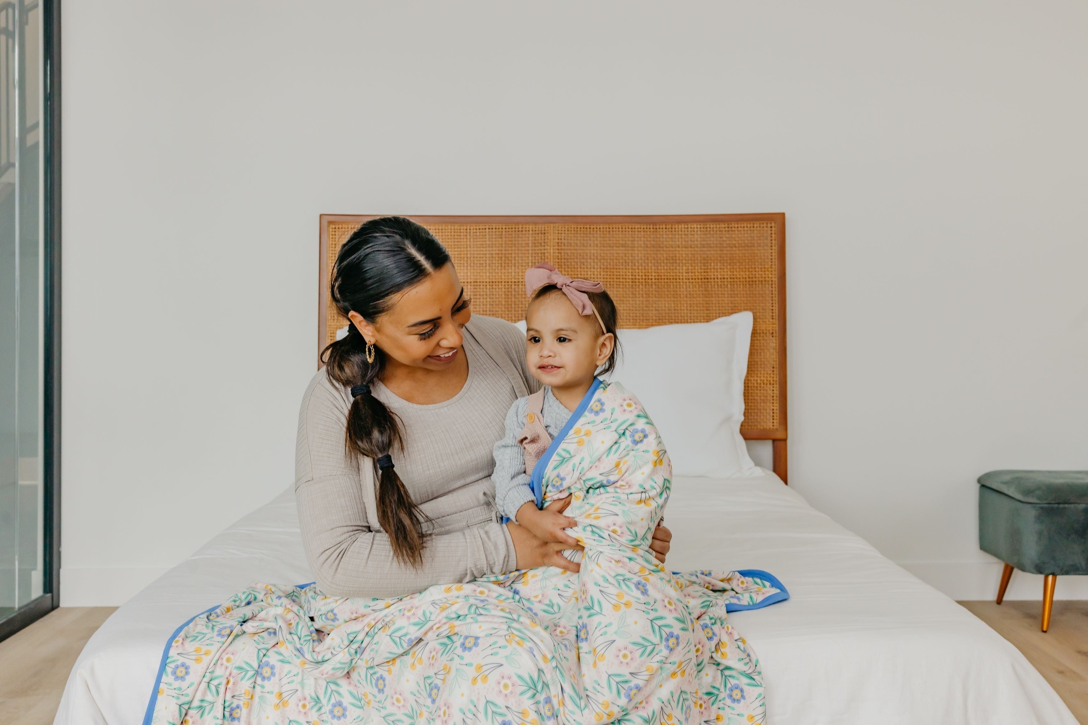 Three-Layer Jumbo Quilt - Clara