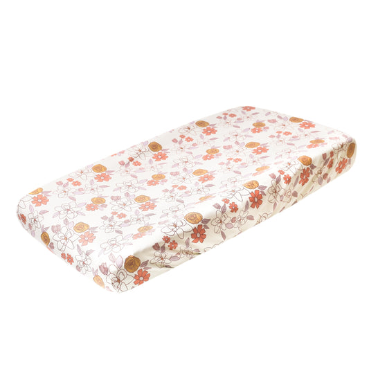 Premium Knit Diaper Changing Pad Cover - Ferra