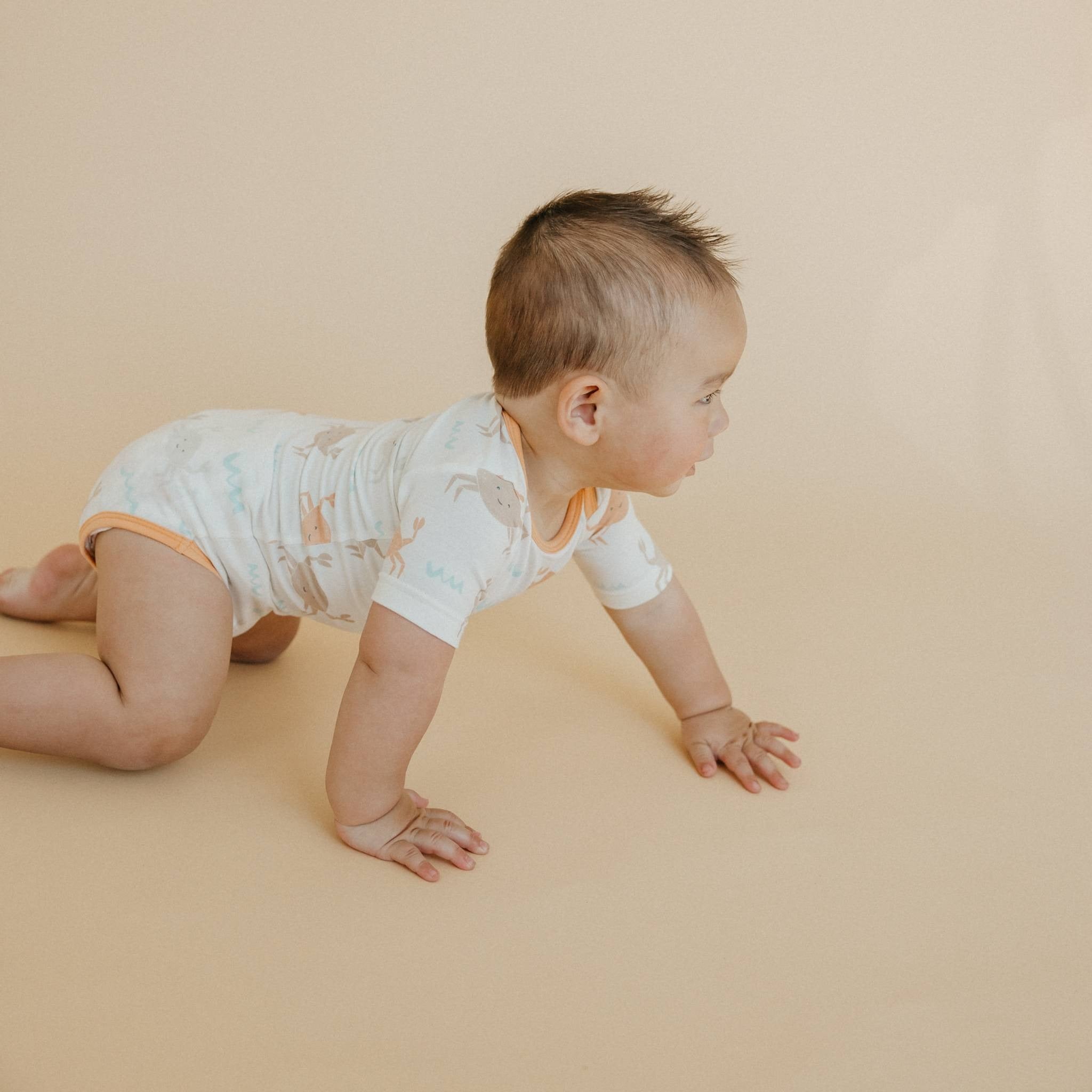 Short Sleeve Bodysuit - Tide