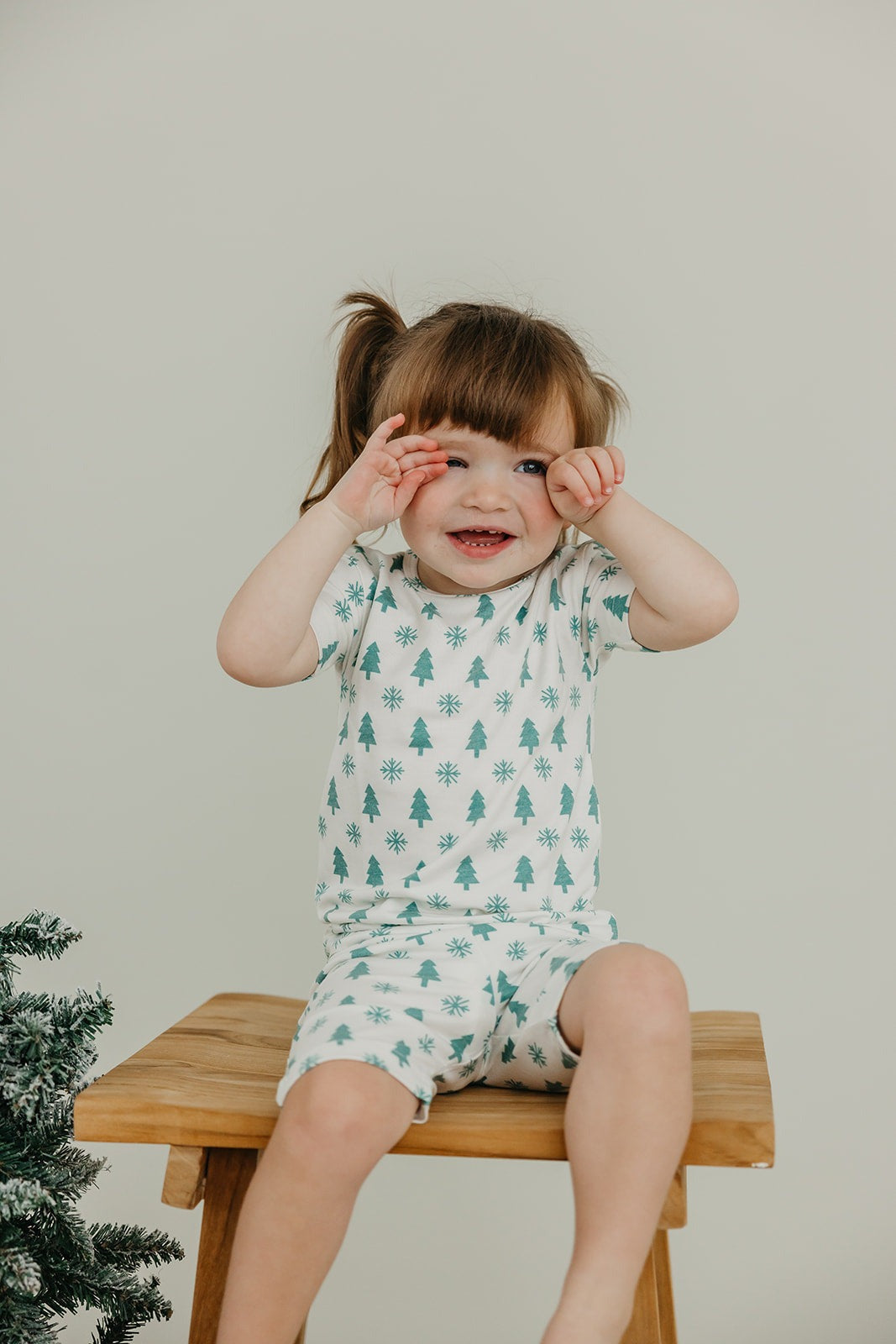 2pc Short Sleeve Pajama Set - Alps