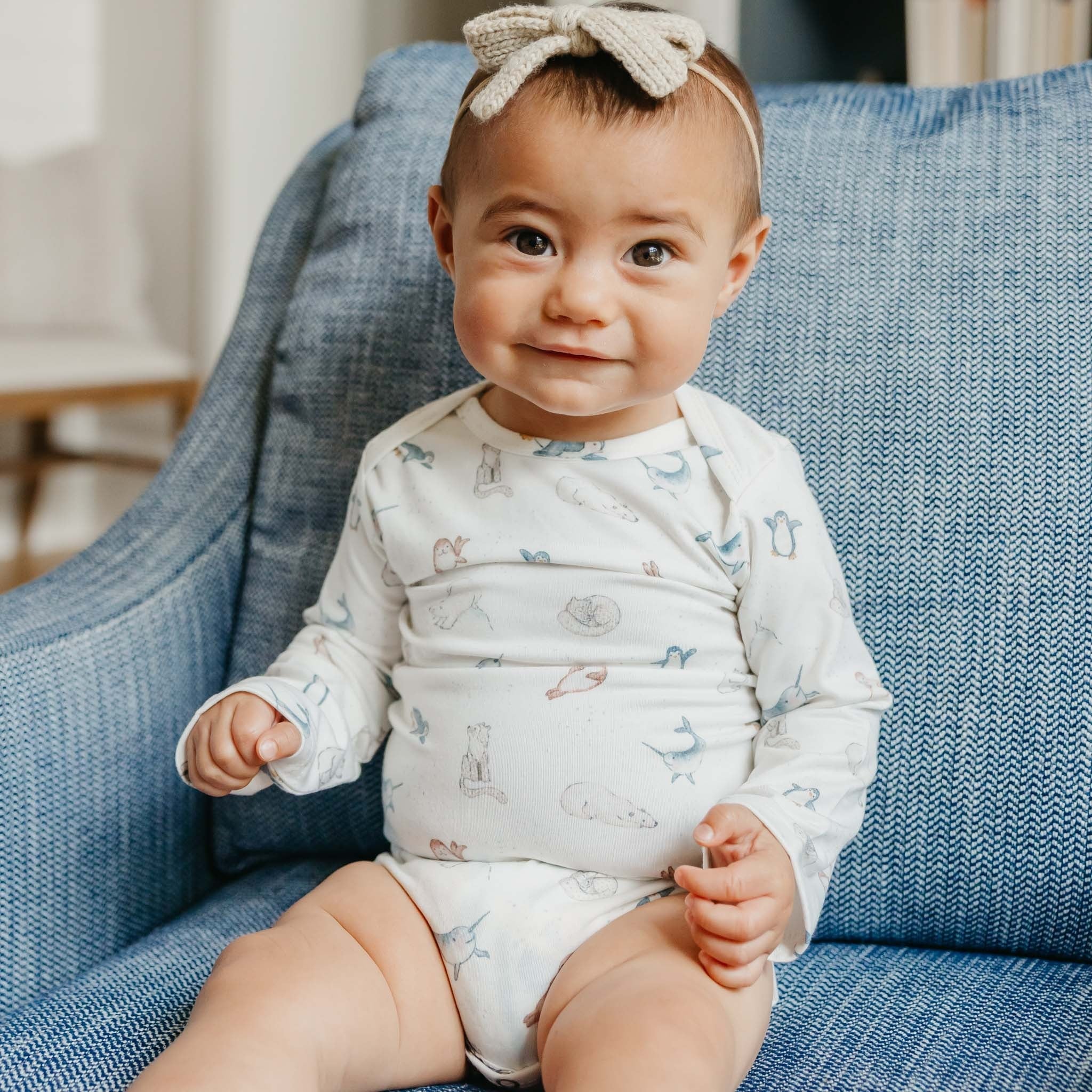 Long Sleeve Bodysuit - Arctic Wonder