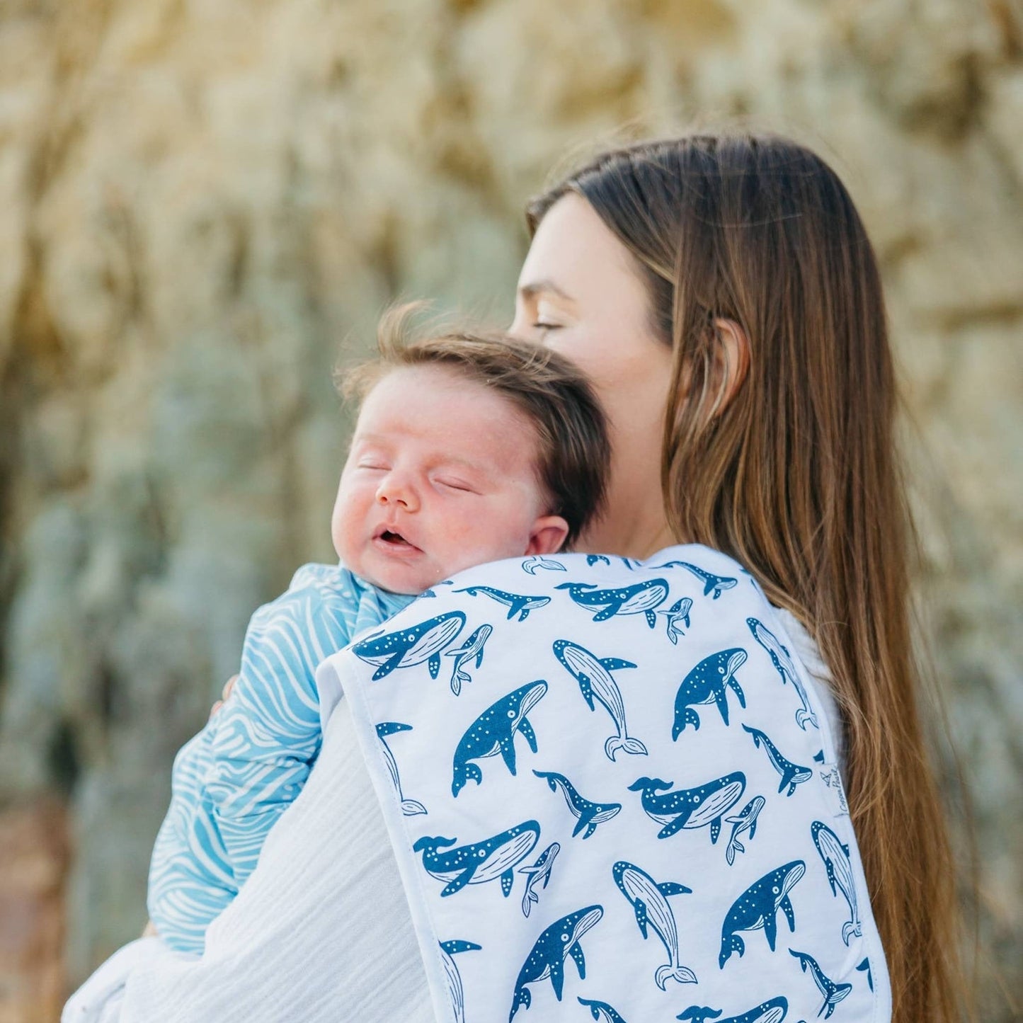 3 Pack Premium Burp Cloths - Cove