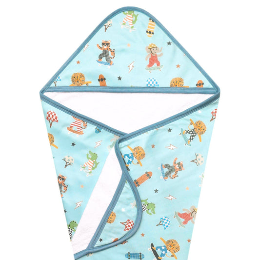 Premium Baby Knit Hooded Towel - Tanner