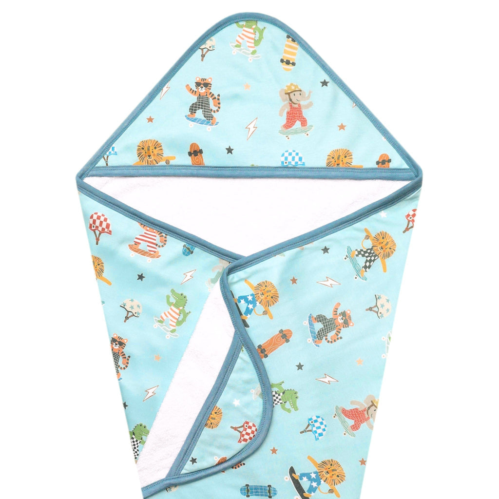 Premium Baby Knit Hooded Towel - Tanner