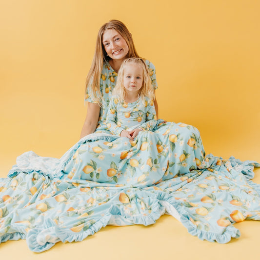Ruffled Jumbo Quilt - Melody
