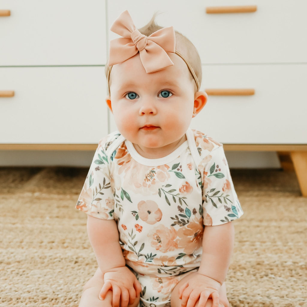 Short Sleeve Bodysuit - Autumn