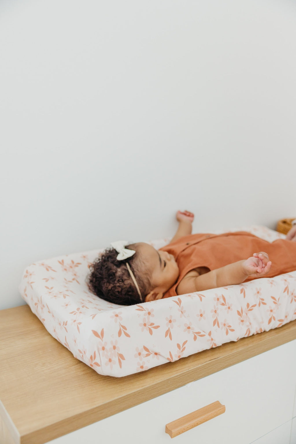 Premium Knit Diaper Changing Pad Cover - Rue