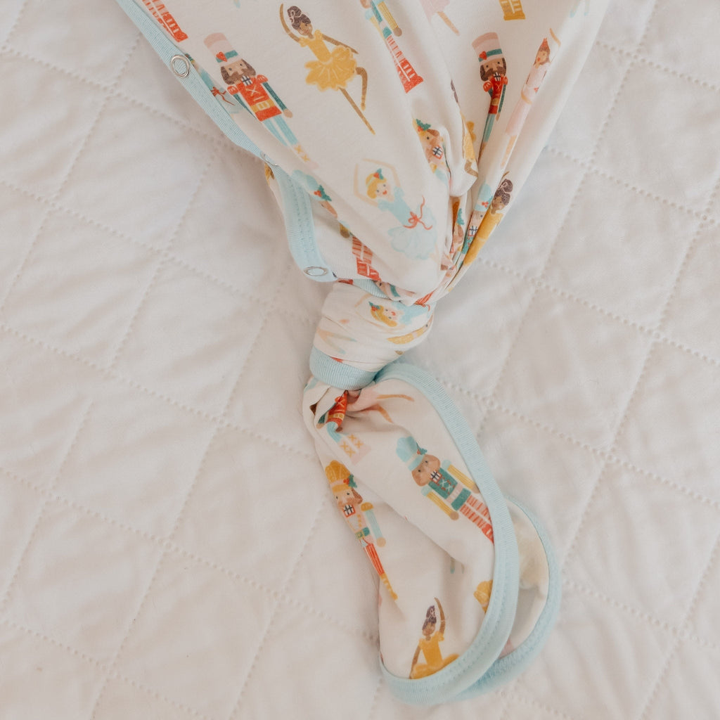 Newborn Knotted Gown - Juliet
