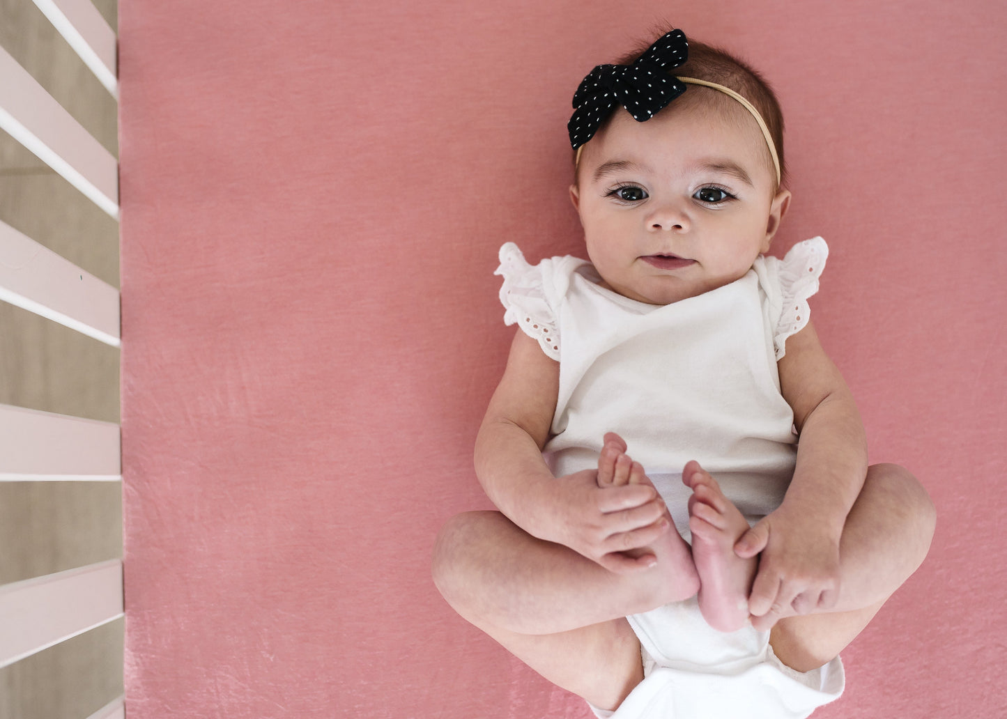Premium Knit Fitted Crib Sheet - Darling