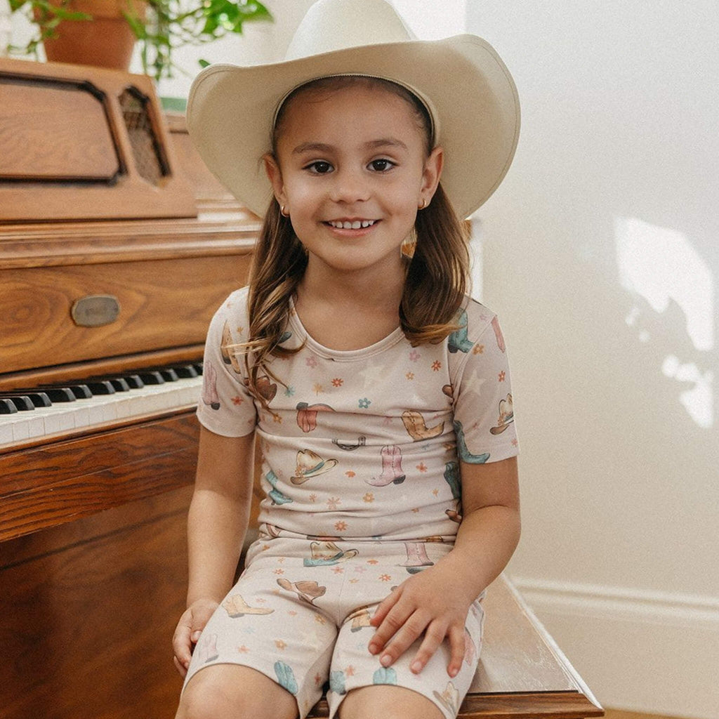 2pc Short Sleeve Pajama Set - Cheyenne