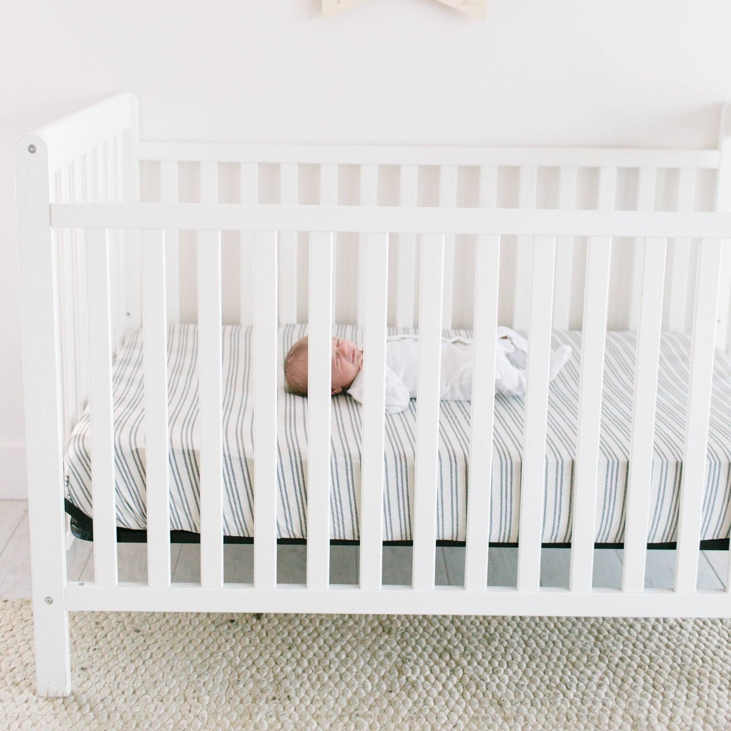 Premium Knit Fitted Crib Sheet - Midtown