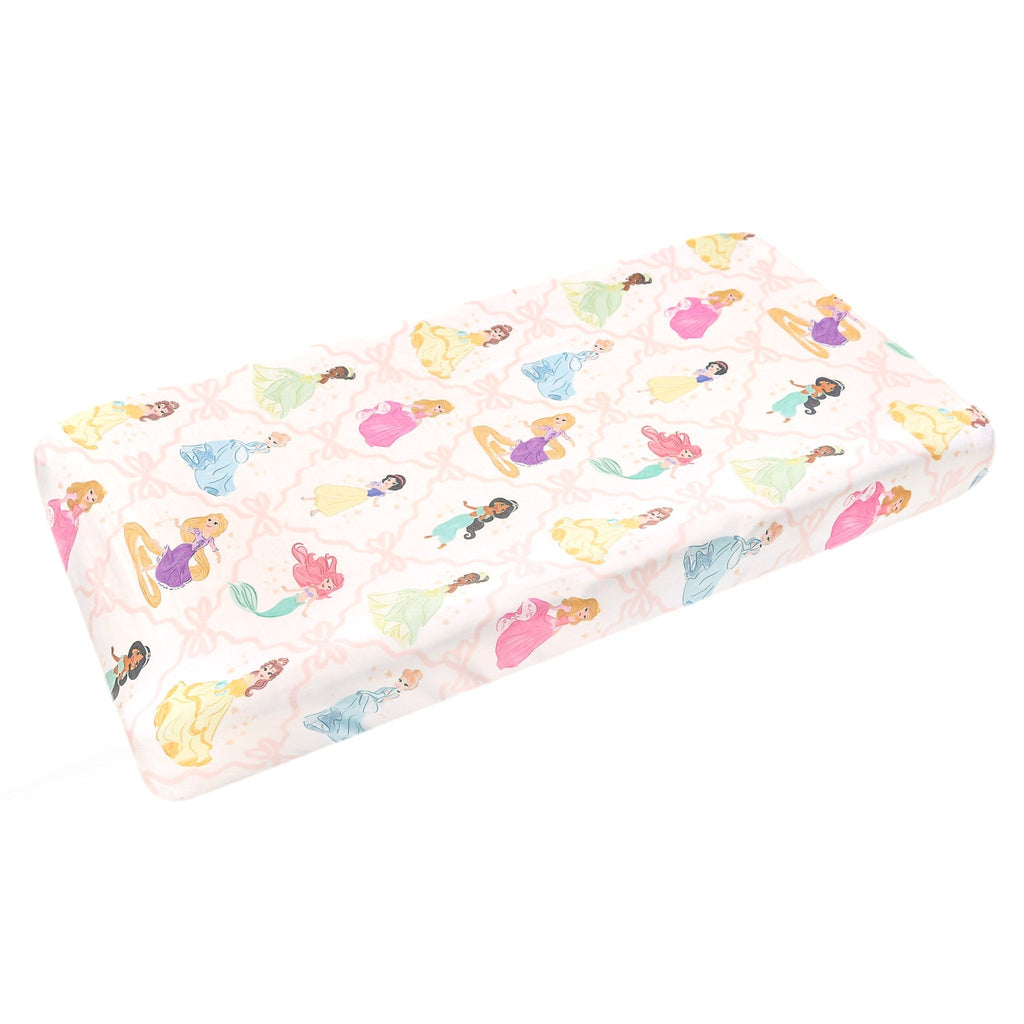Premium Knit Diaper Changing Pad Cover - Disney Princess