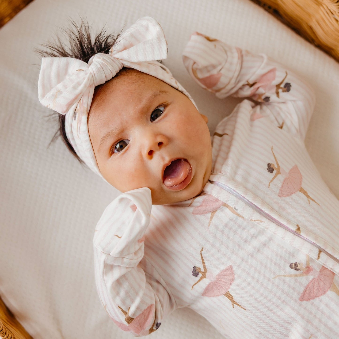 Convertible Zip-Up Footie Pajama - Katerina