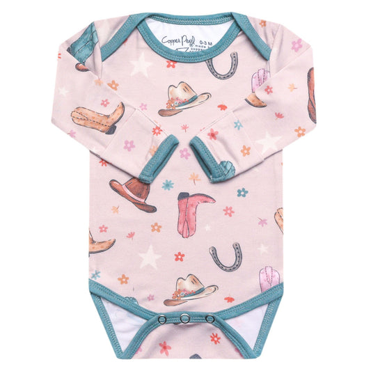 Long Sleeve Bodysuit - Cheyenne