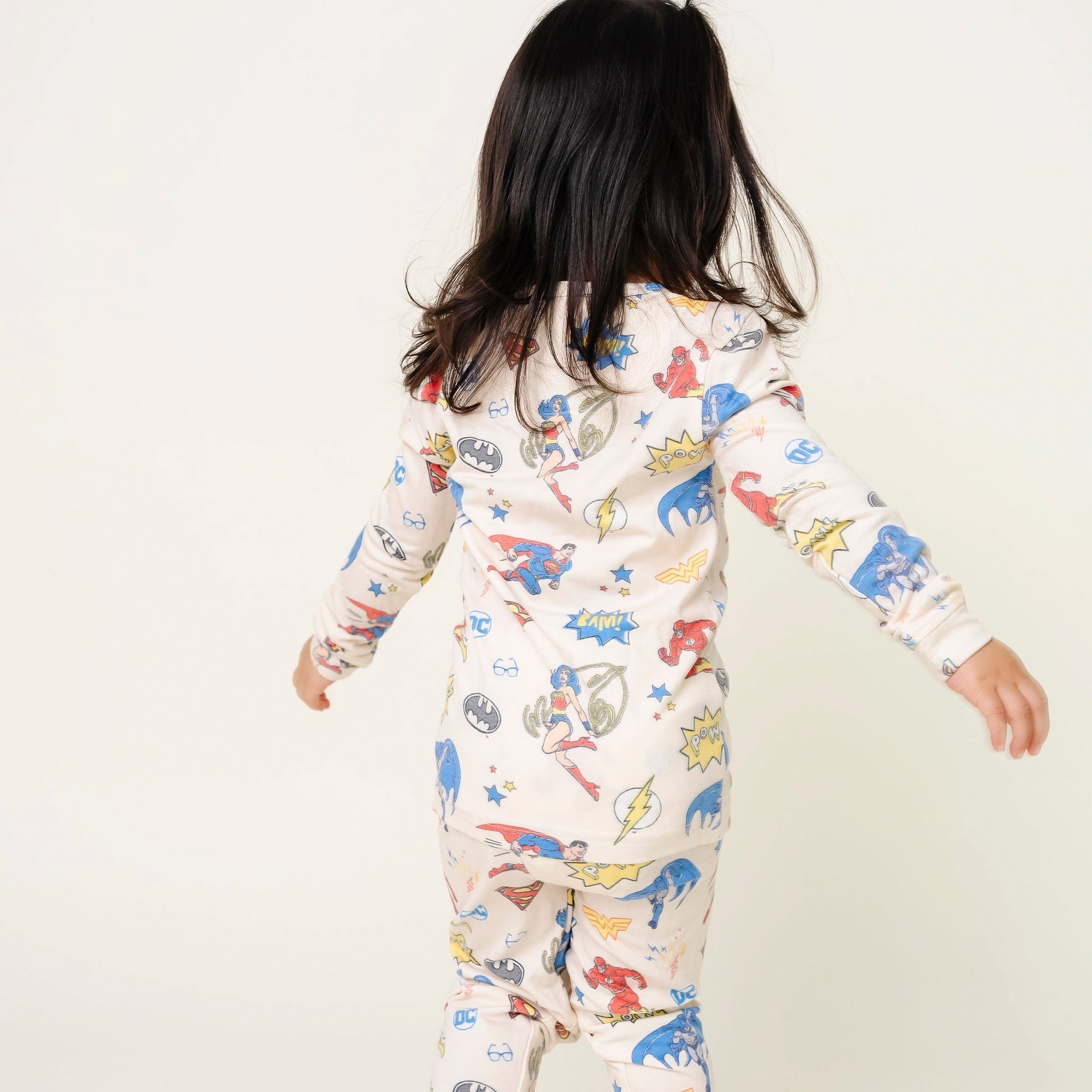 2pc Long Sleeve Pajama Set - Justice League