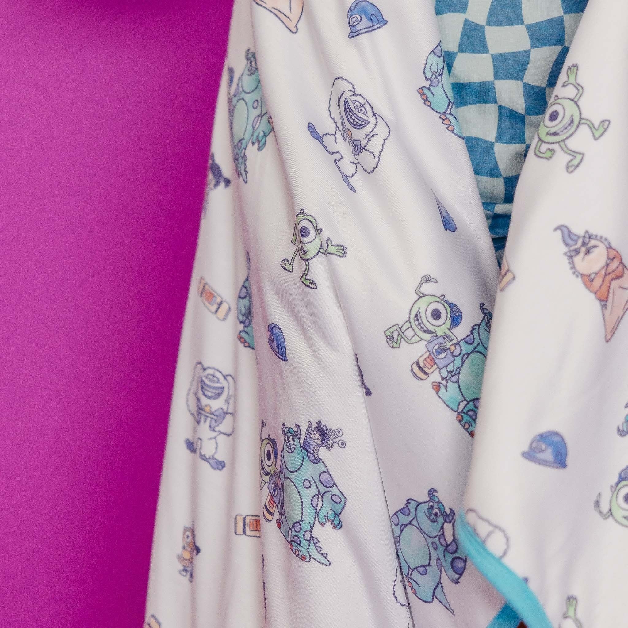 Premium Big Kid Hooded Towel - Monsters, Inc. Friends