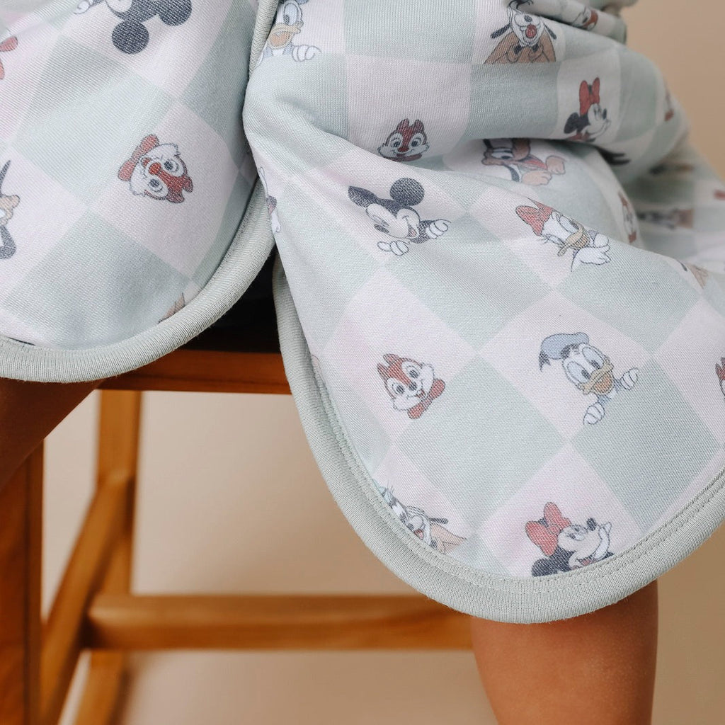 Premium Baby Knit Hooded Towel - Mickey Mouse and Friends
