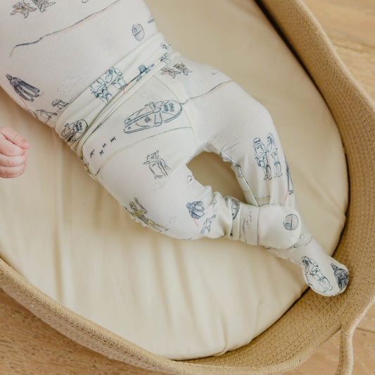 Footed Baby Pants - Tatooine