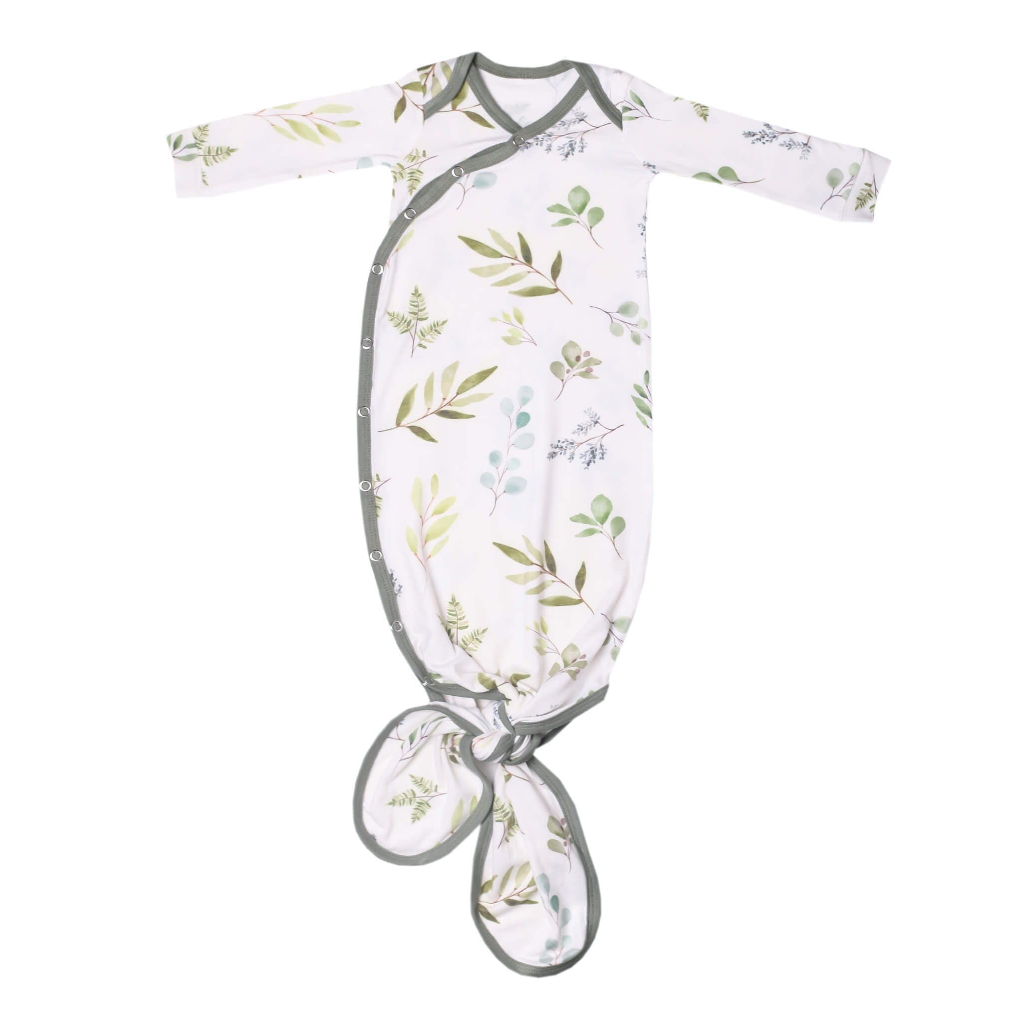 Newborn Knotted Gown - Haven