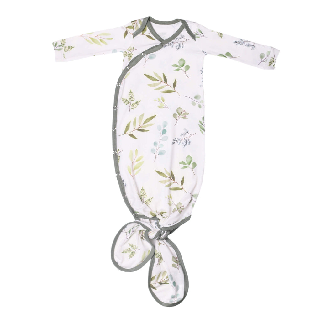 Newborn Knotted Gown - Haven