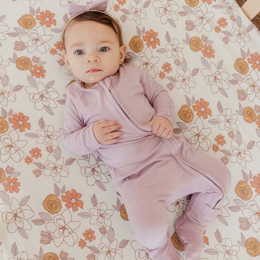Zip-Up Footie Pajama - Lily