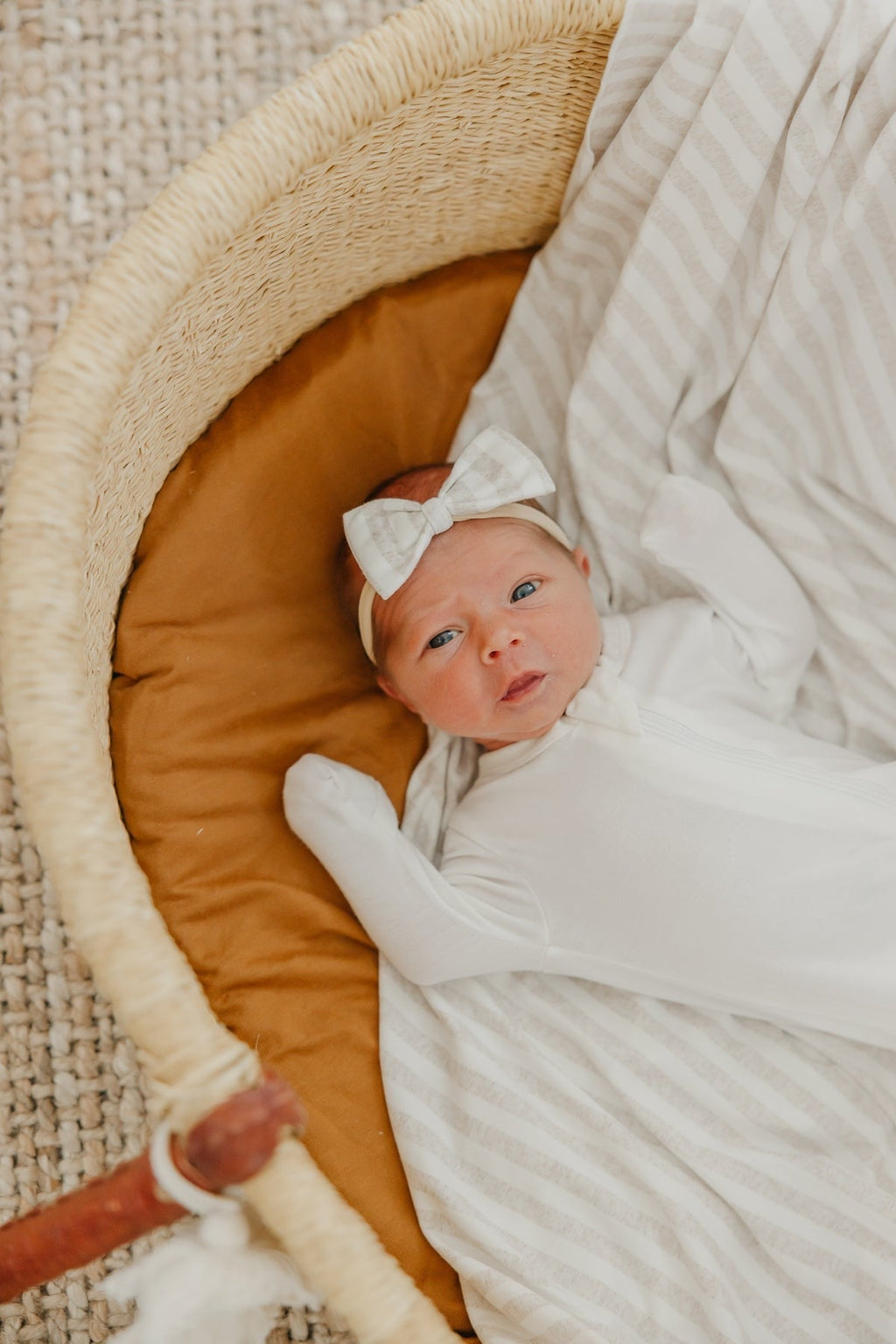 Bowtie Baby Bow - Coastal