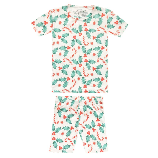 2pc Short Sleeve Pajama Set - Holly