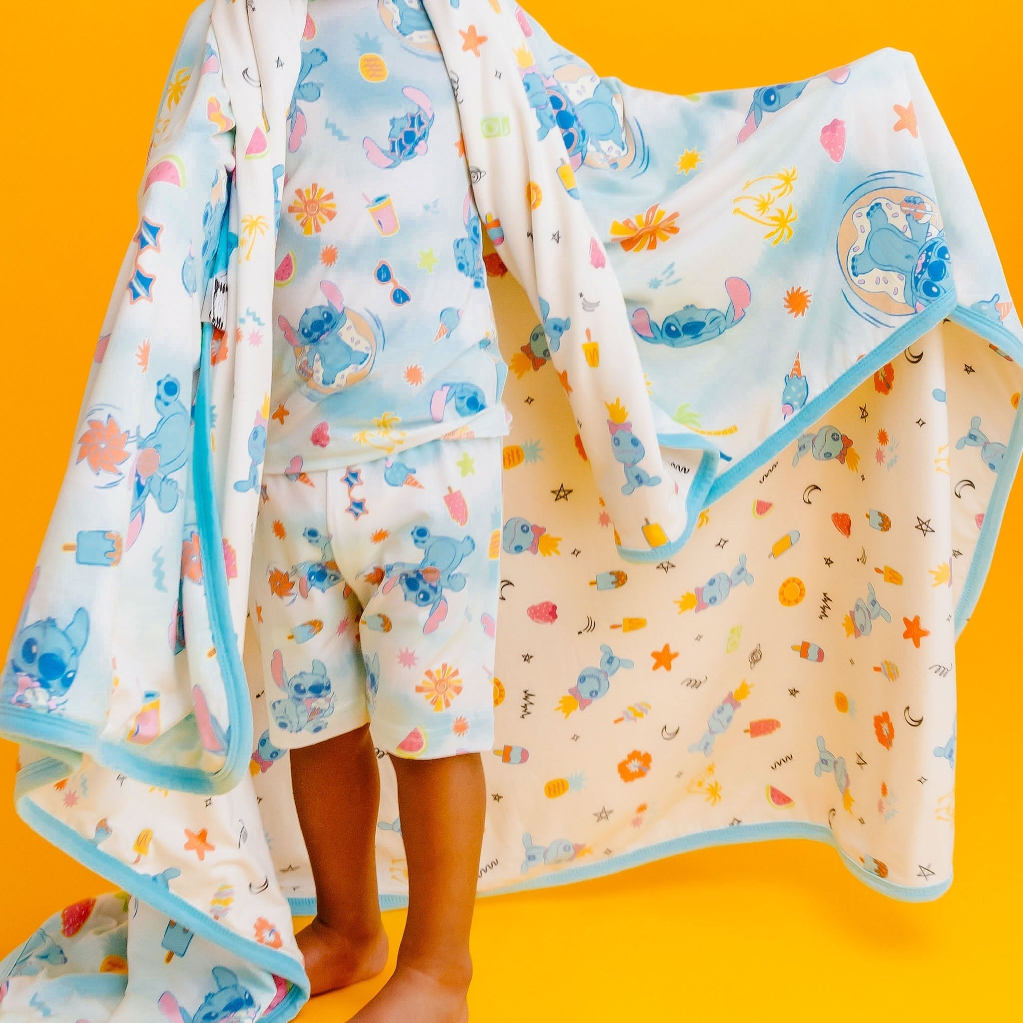 Three-Layer Quilt - Disney Stitch Dreamsicles