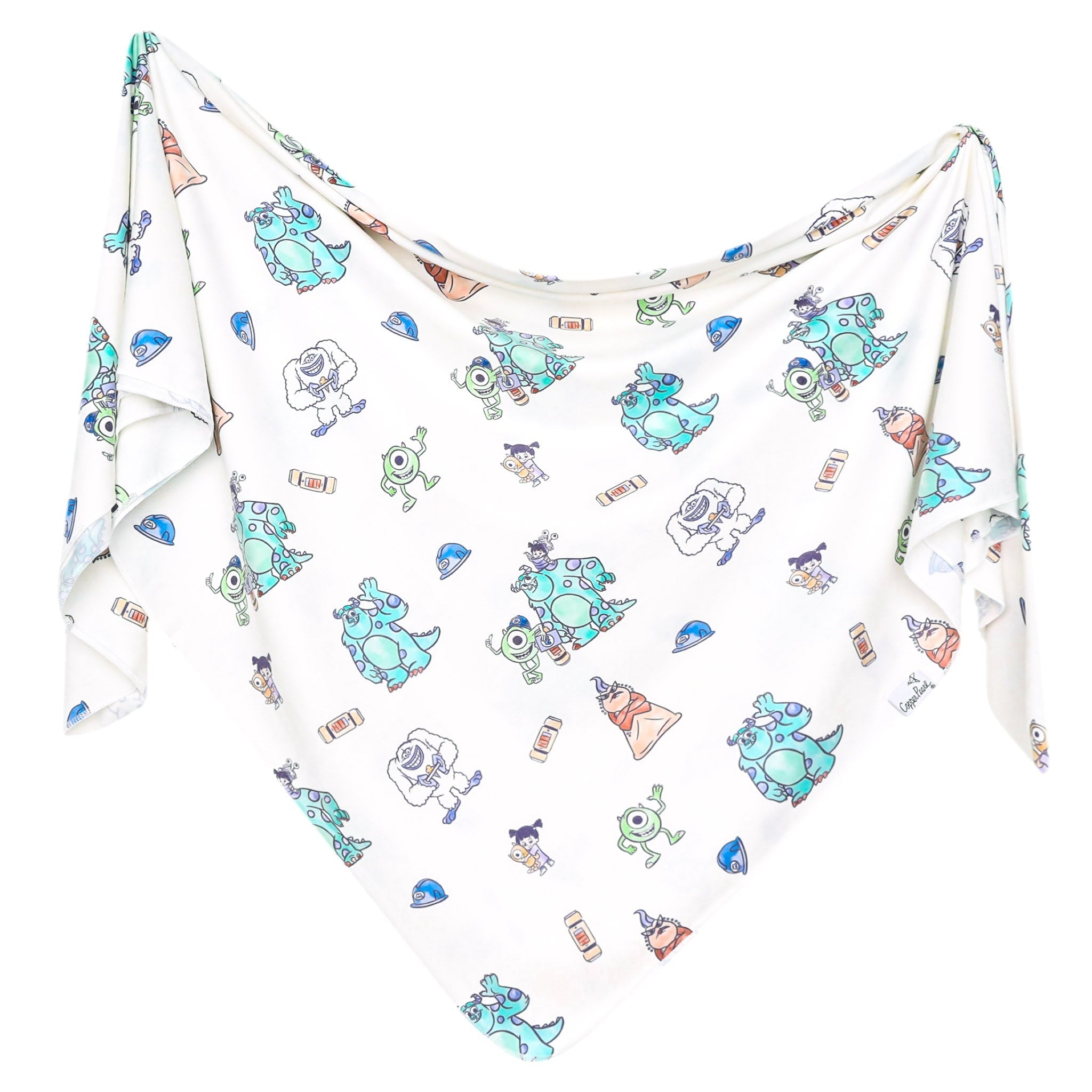 Knit Swaddle Blanket - Monsters, Inc. Friends
