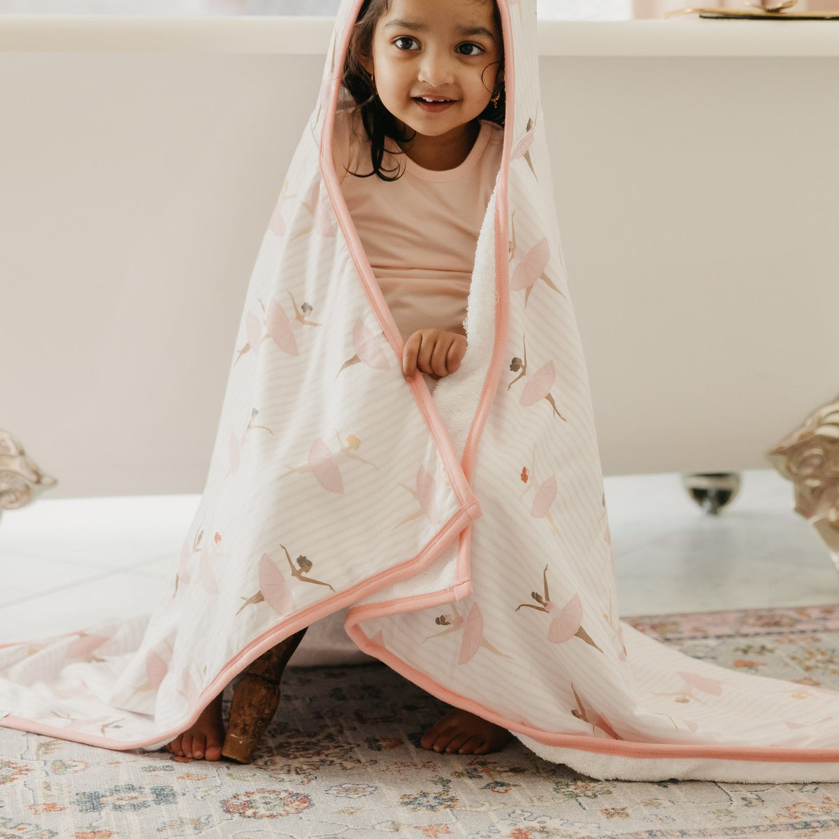 Premium Big Kid Hooded Towel - Katerina