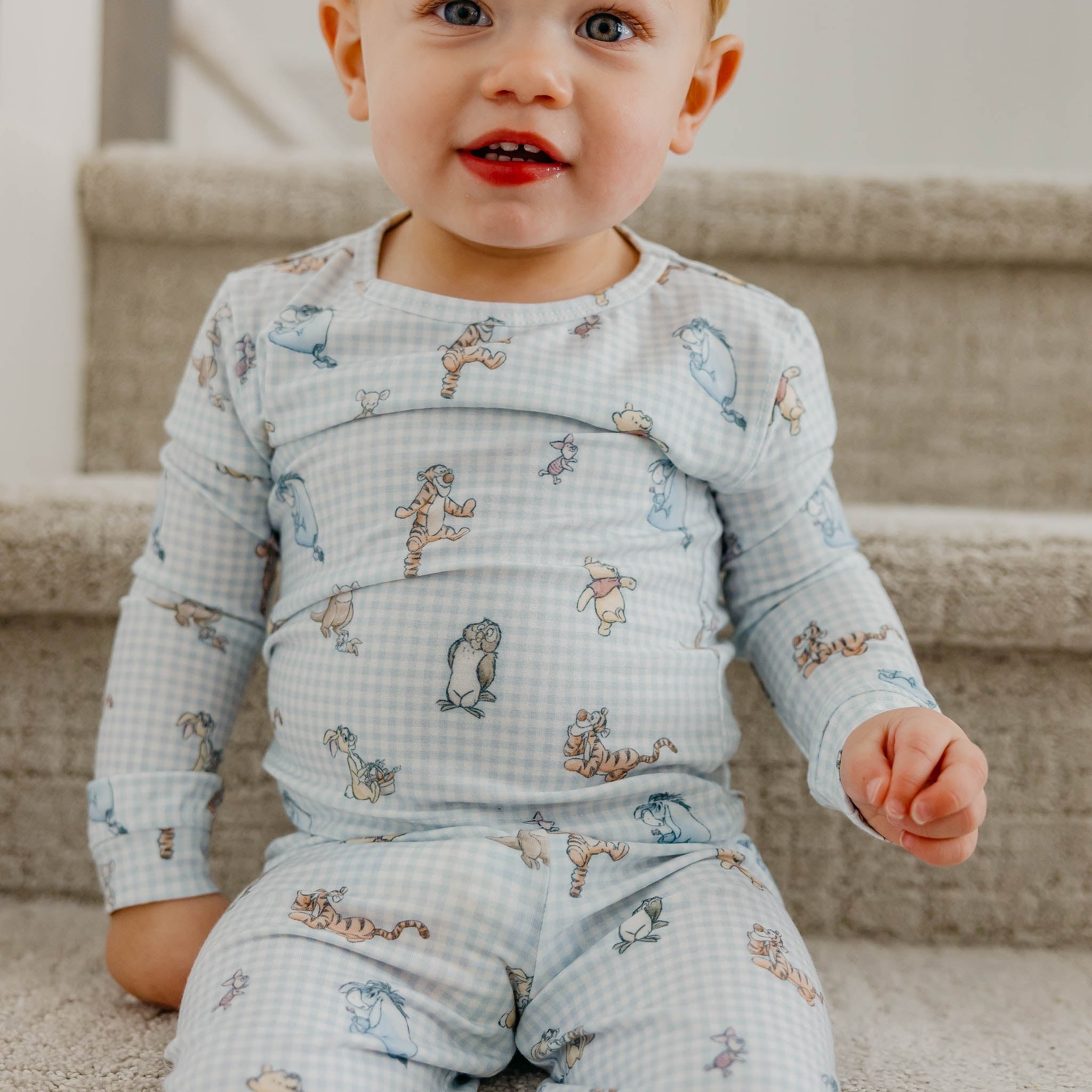 2pc Long Sleeve Pajama Set - Winnie the Pooh and Friends