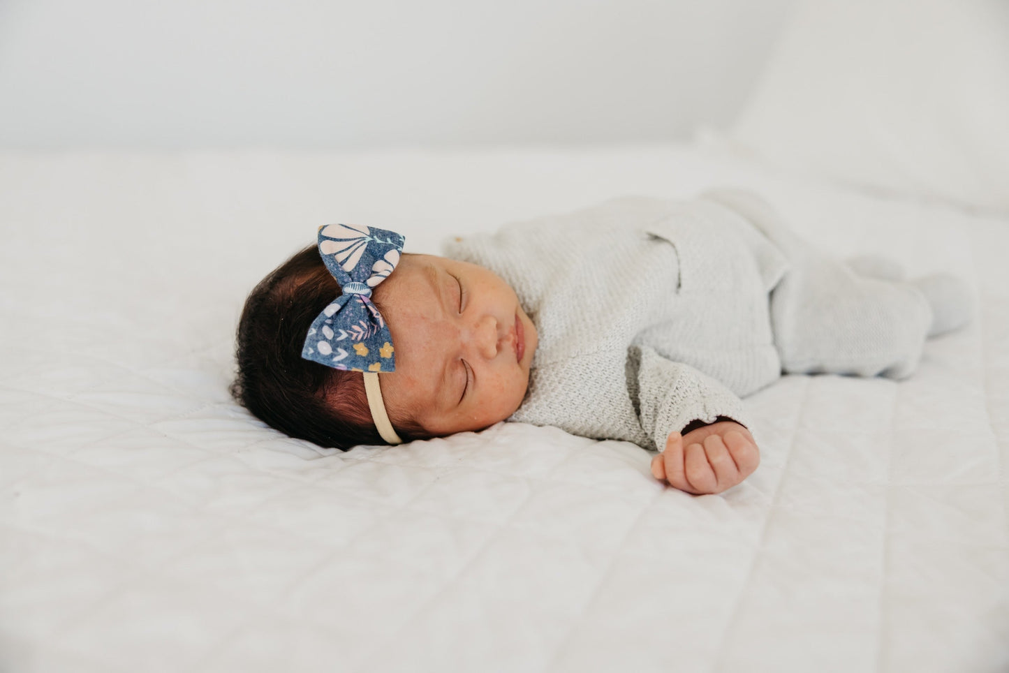 Bowtie Baby Bow - Meadow