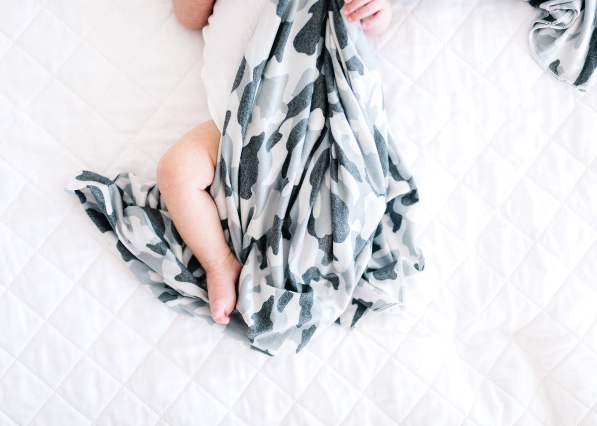 Knit Swaddle Blanket - Gunnar