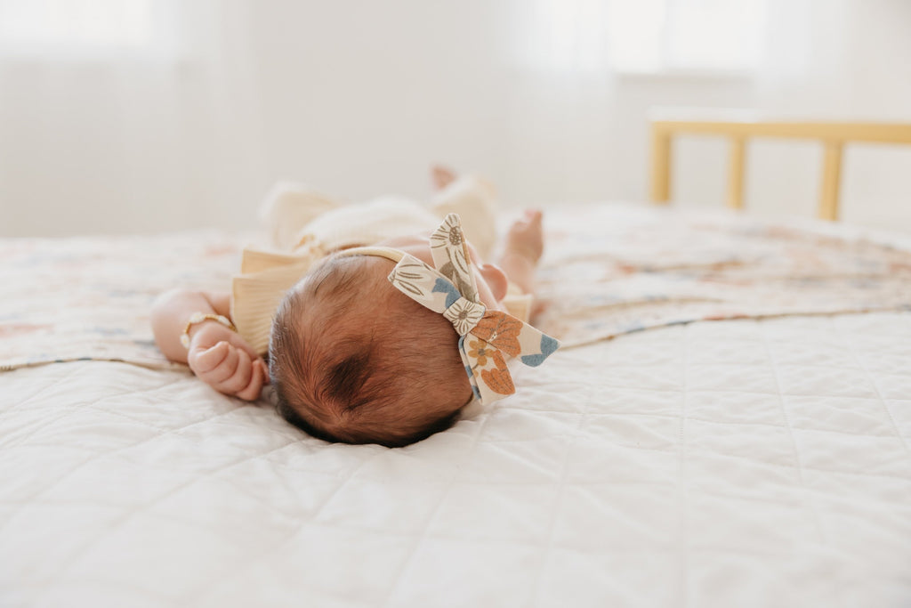 Ribbon Baby Bow - Eden