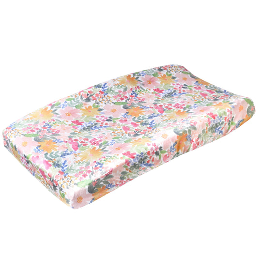 Premium Knit Diaper Changing Pad Cover - Lark