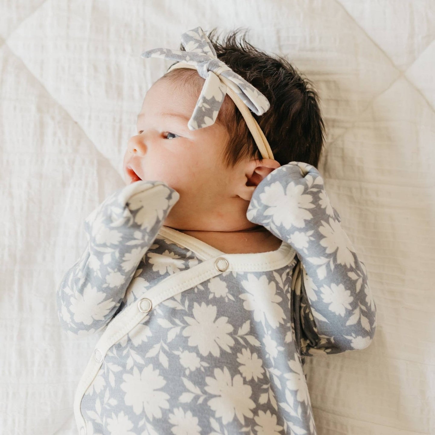 Ribbon Baby Bow - Lacie