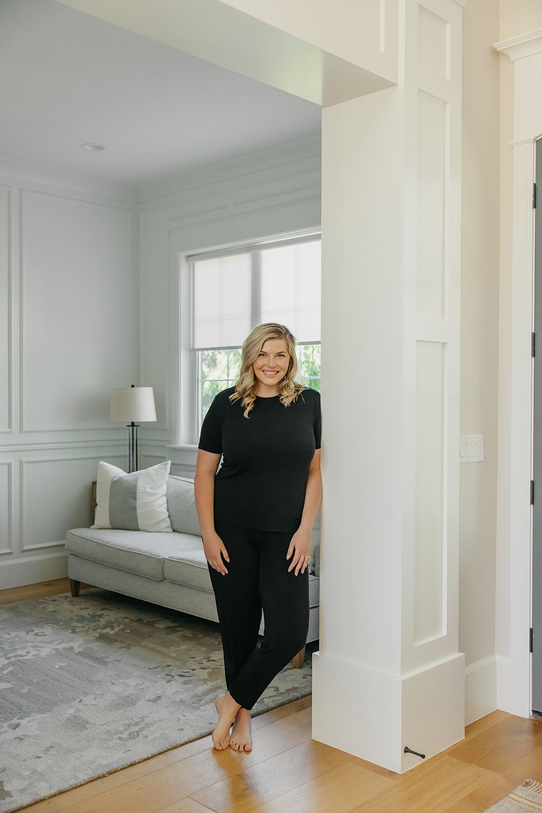 Women's Short Sleeve Pajamas - Midnight