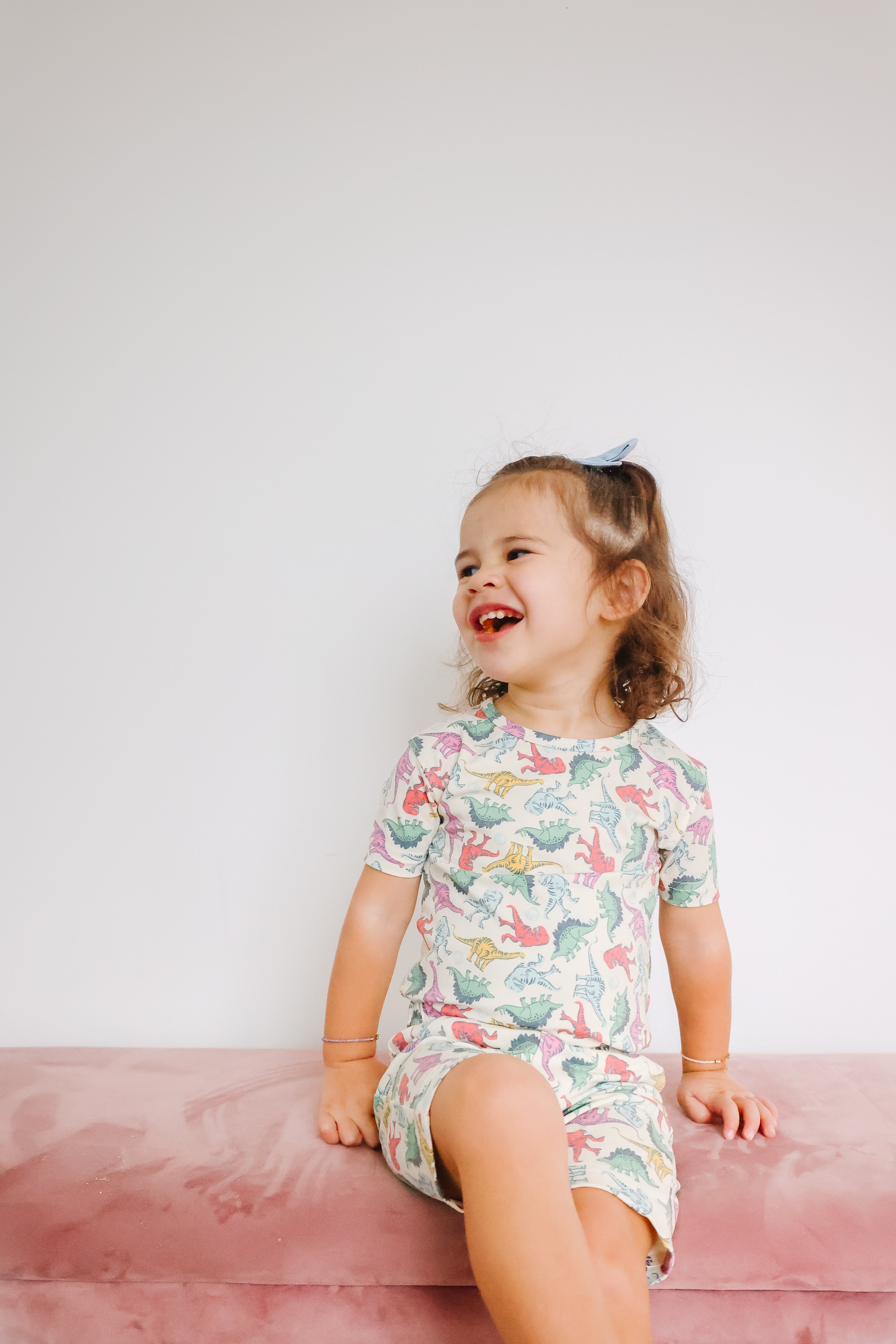 2pc Short Sleeve Pajama Set - Dinosaurs of Jurassic Park