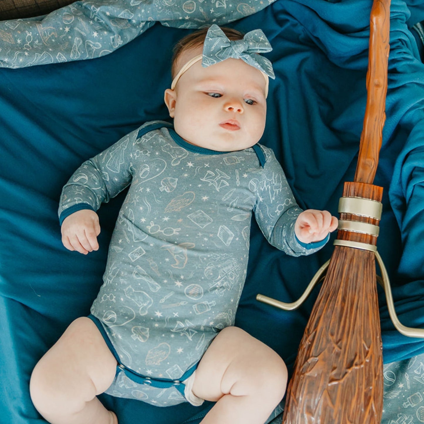 Classic Baby Bow - Hogwarts