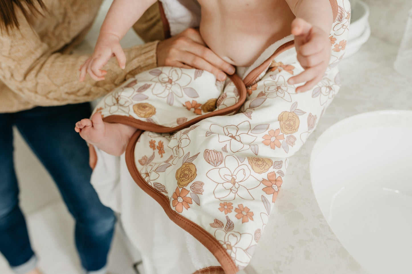 Premium Baby Knit Hooded Towel - Ferra